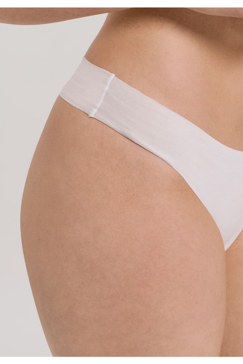 Invisible Cotton Thong, Alternate, color, White