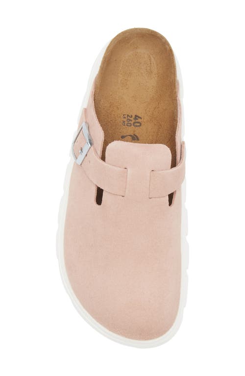 Birkenstock Papillio By Boston Chunky Platform Clog In Light Rose