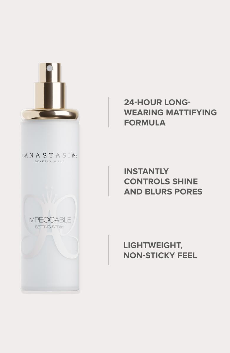 Anastasia Beverly Hills Impeccable 24 Hour Blurring Matte Setting Spray, Alternate, color, 
