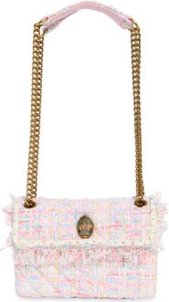 KG Kurt Geiger Medium Kensington Sequin Tweed Convertible Shoulder Bag