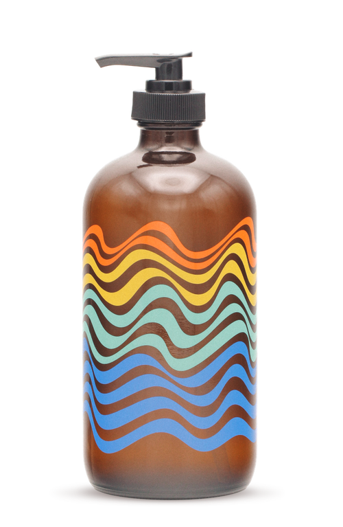 Bathing Culture Mind And Body Wash Refillable Glass Body Wash In Meadow Vision