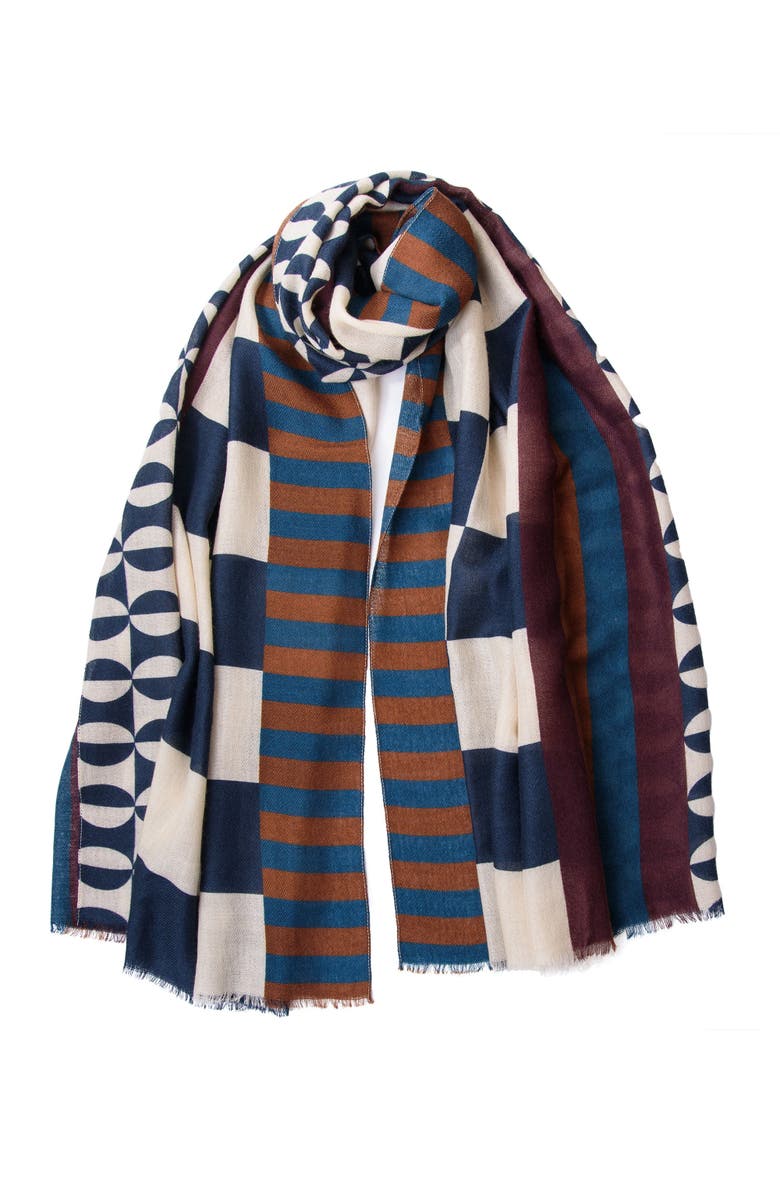 Elizabetta Padova - Large Ultrafine Wool Scarf, Main, color,