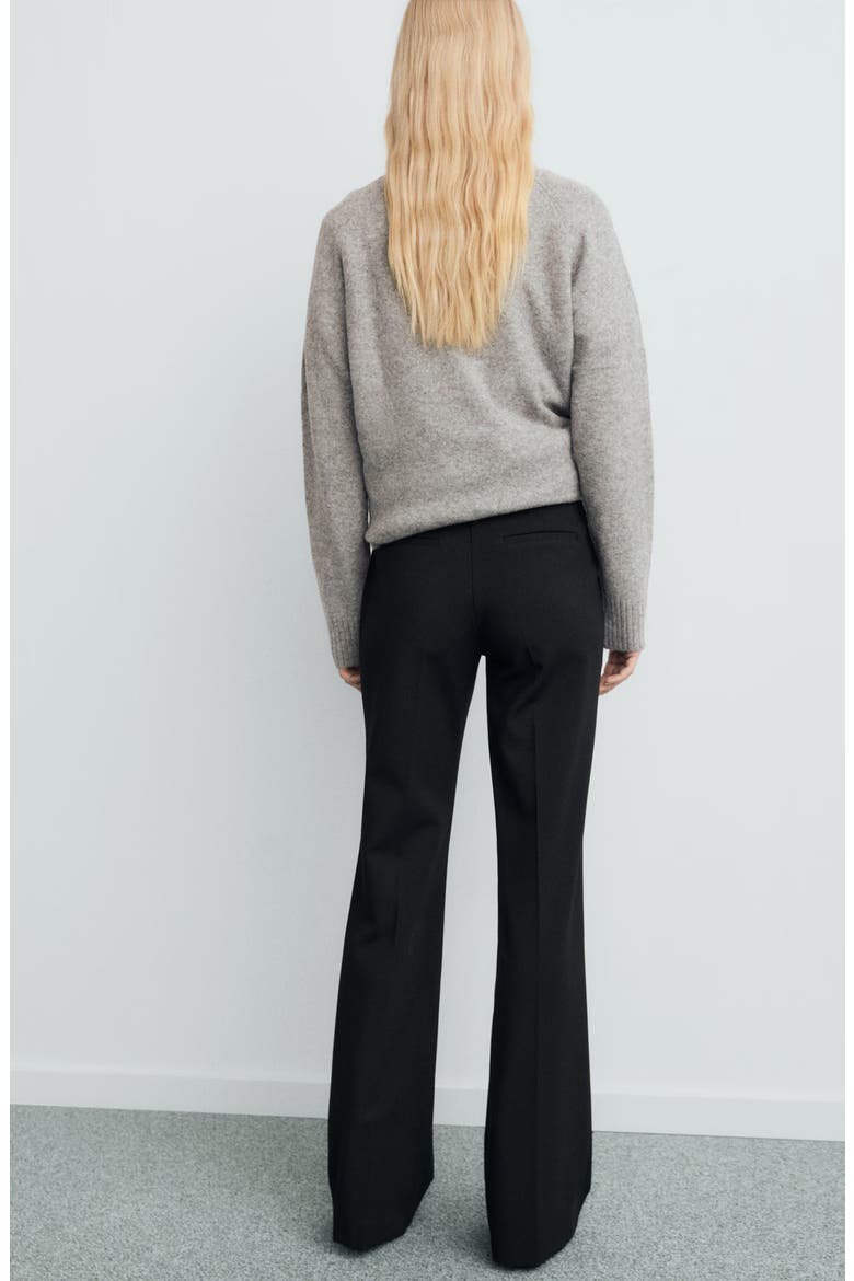 Emma Flare Pants, Alternate, color, BLACK