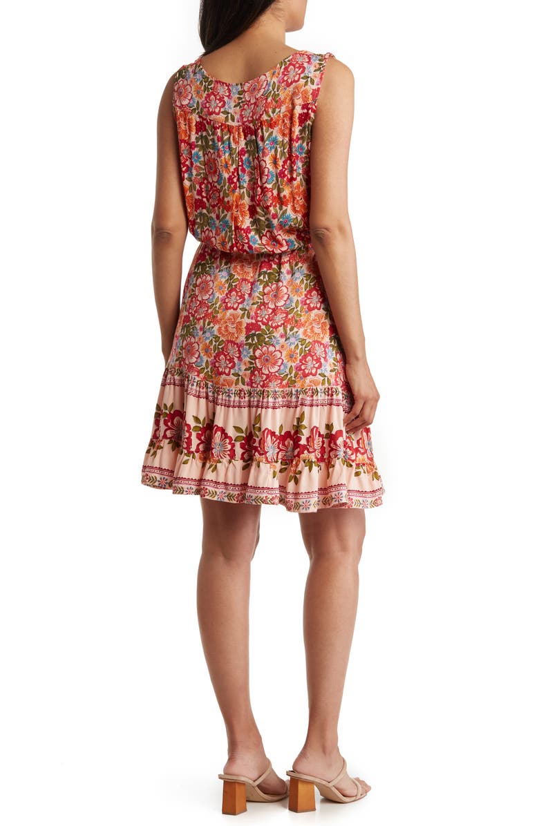 NOSTALGIA APPAREL Floral Tank Dress, Alternate, color,