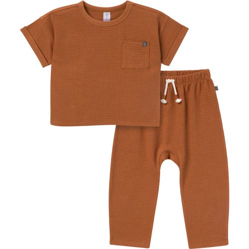 Modern Moments™ By Gerber Shirt & Pant Set In Medium Brown