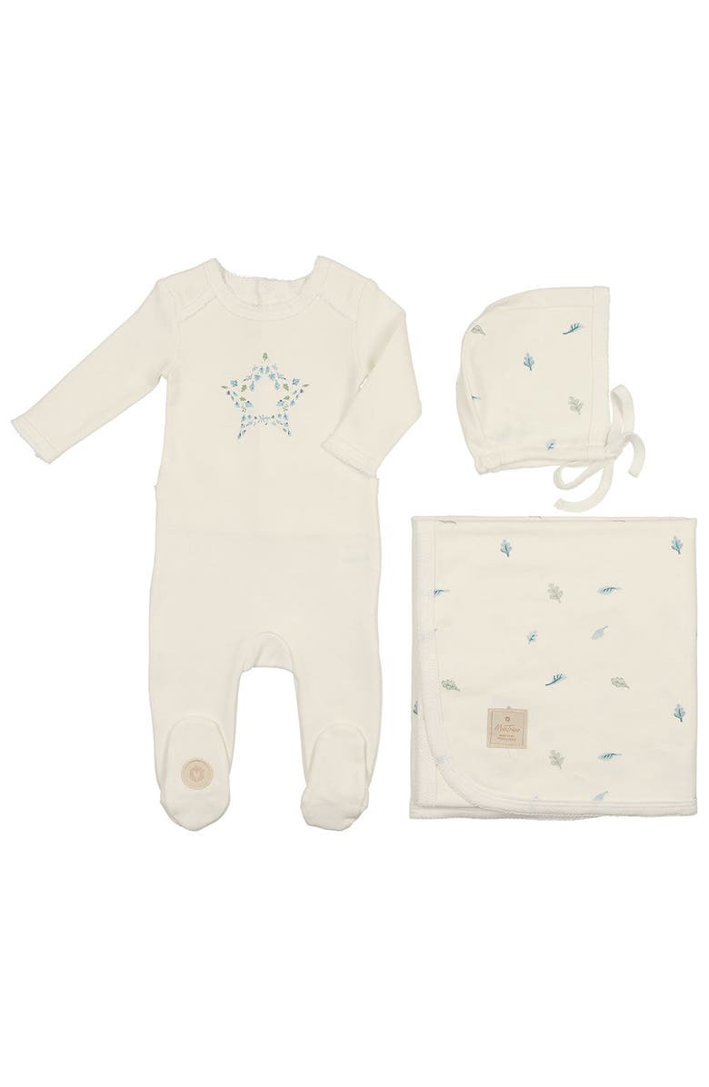 Mon Tresor Bebe Star-Struck Layette Set, Main, color, 