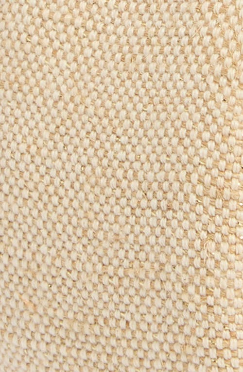 Lele Sadoughi Knotted Headband In Natural Canvas