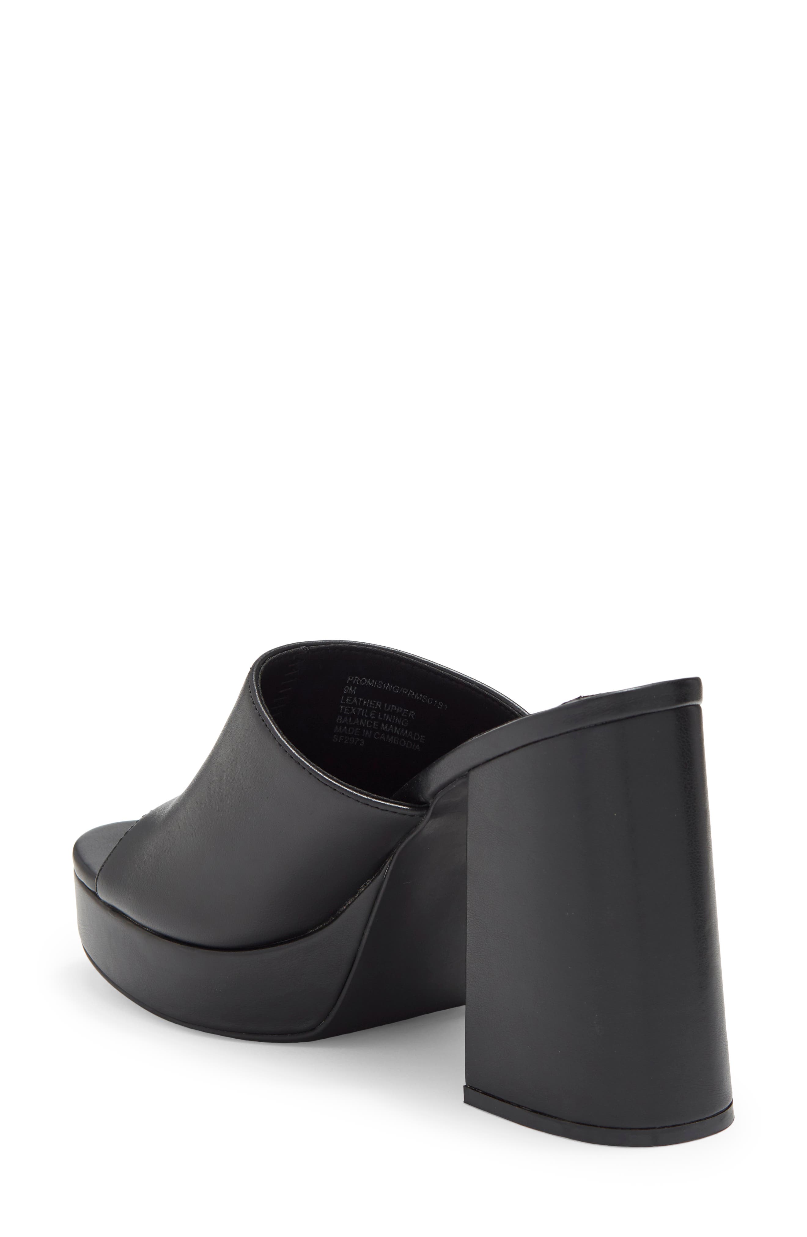 Steve Madden Promising Platform Heeled Mule, Alternate, color, 