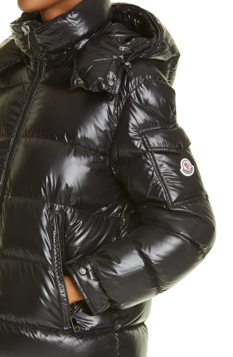 Moncler Fustet Hooded Down Puffer Jacket, Alternate, color, 