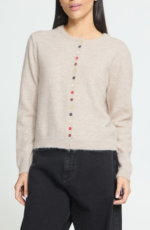Button Detail Cardigan