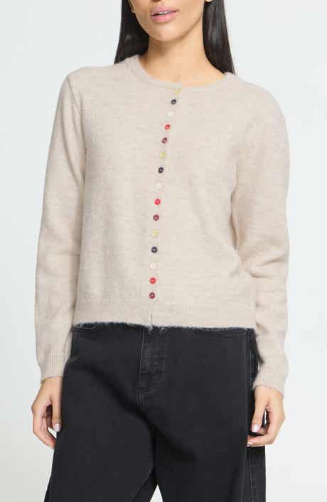 Button Detail Cardigan