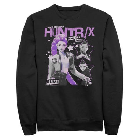Men's KPop Demon Hunters Pop Star Huntrix Rumi  Sweatshirt