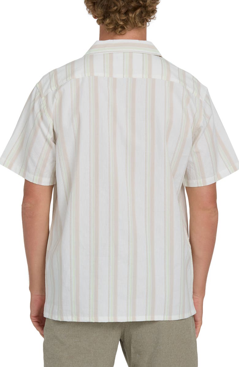 Billabong Victoria Vacay Linen Blend Camp Shirt, Alternate, color,