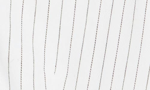 Rag & Bone Albany Stripe Cotton & Linen Vest In White