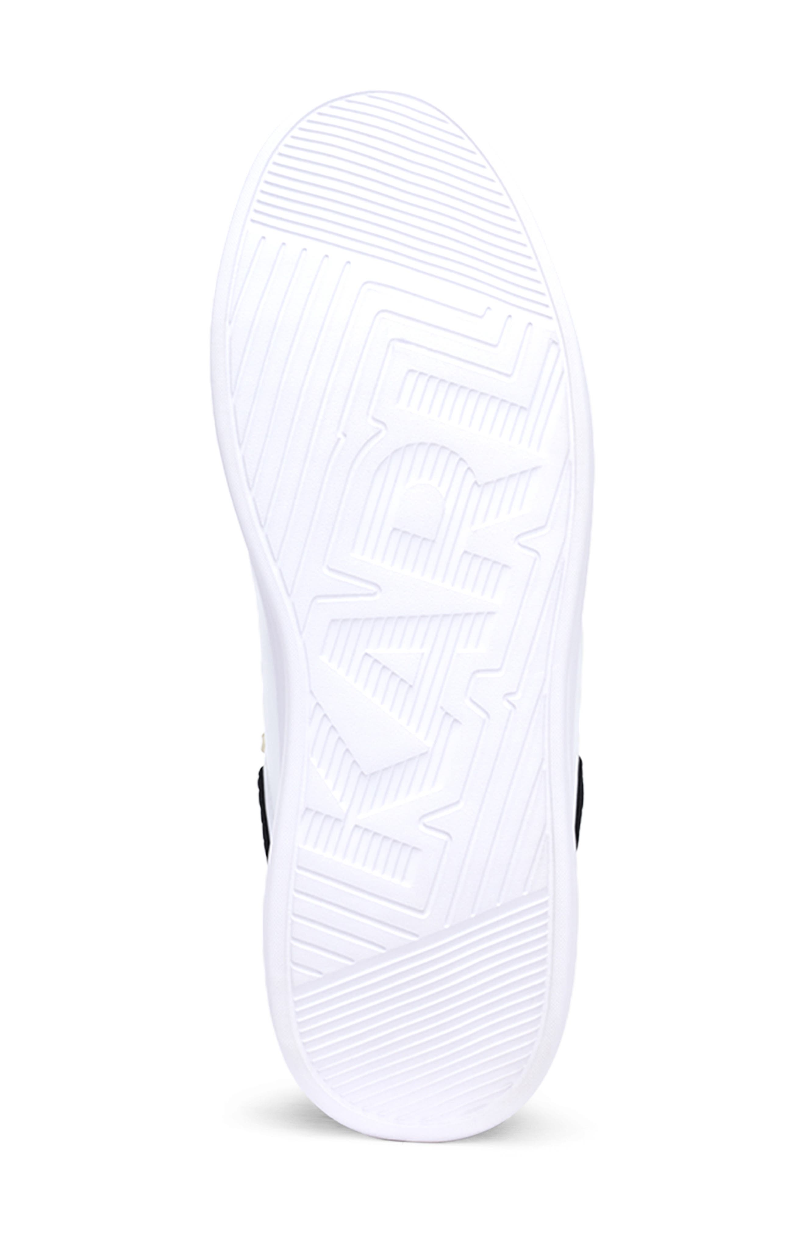 KARL LAGERFELD PARIS Plain Toe Sneaker, Alternate, color, Black