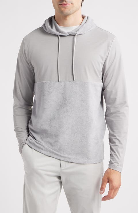 Haggard Mixed Media Pullover Hoodie