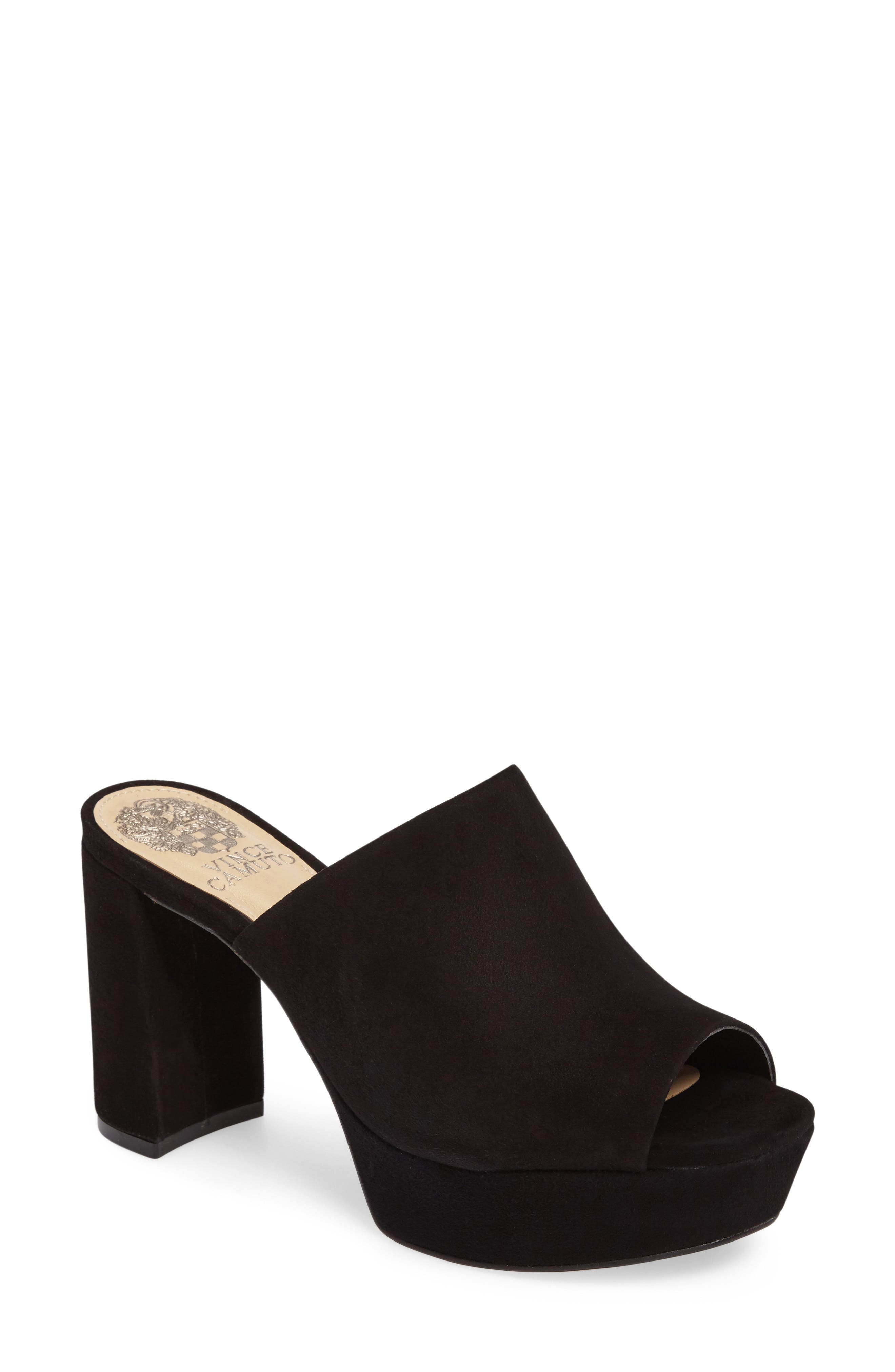 Vince Camuto Basilia Platform Mule, Main, color, 