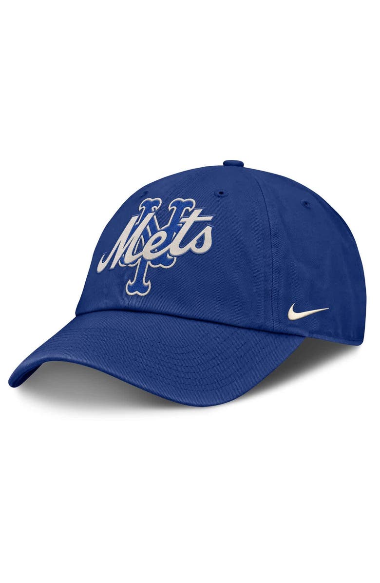 Nike Men's Nike Royal New York Mets Statement Club Adjustable Hat, Main, color, Royal