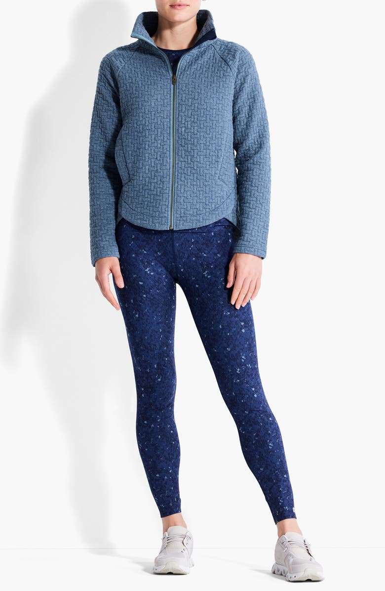 NZ ACTIVE by NIC+ZOE All Year Quilt Double Knit Jacket, Alternate, color, Cove