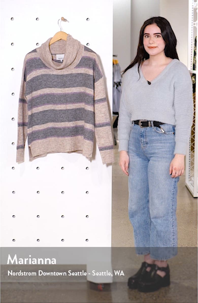 Portia Cowl Neck Sweater, sales video thumbnail