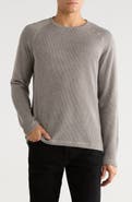 NICOBY Ribbed Raglan Sleeve Sweater