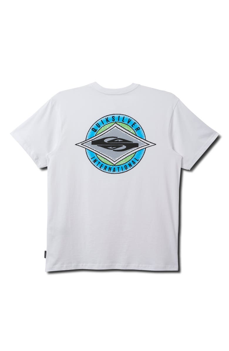 Quiksilver Reflect Graphic T-Shirt, Alternate, color, White