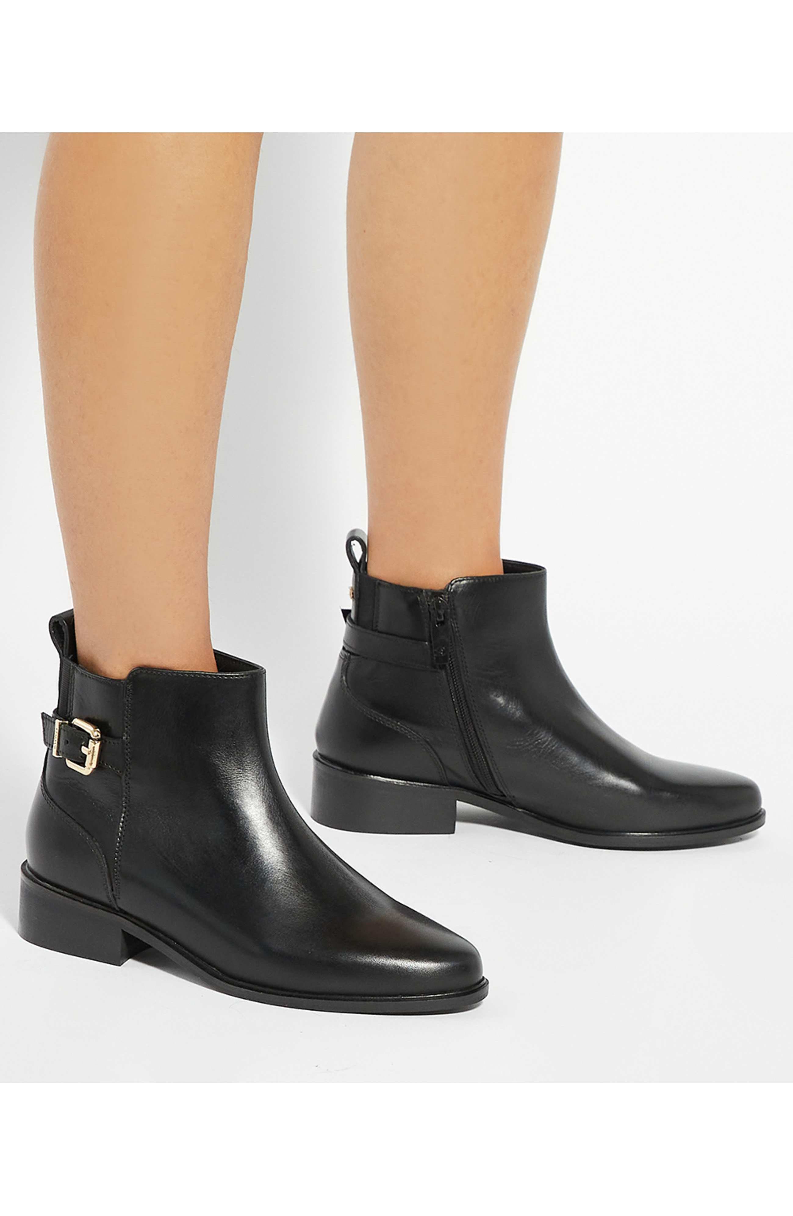 Dune London Padri Bootie, Alternate, color, Black