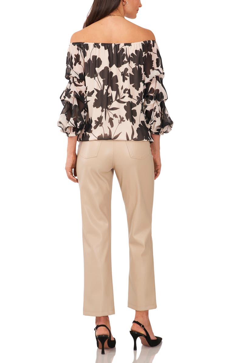 Vince Camuto Floral Off the Shoulder Top, Alternate, color,