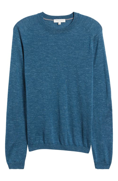 Jack Victor Bailey Merino Wool Blend Sweatshirt In Blue