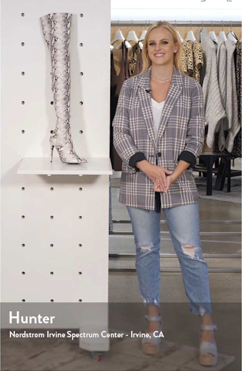 Dominique Thigh High Boot, sales video thumbnail