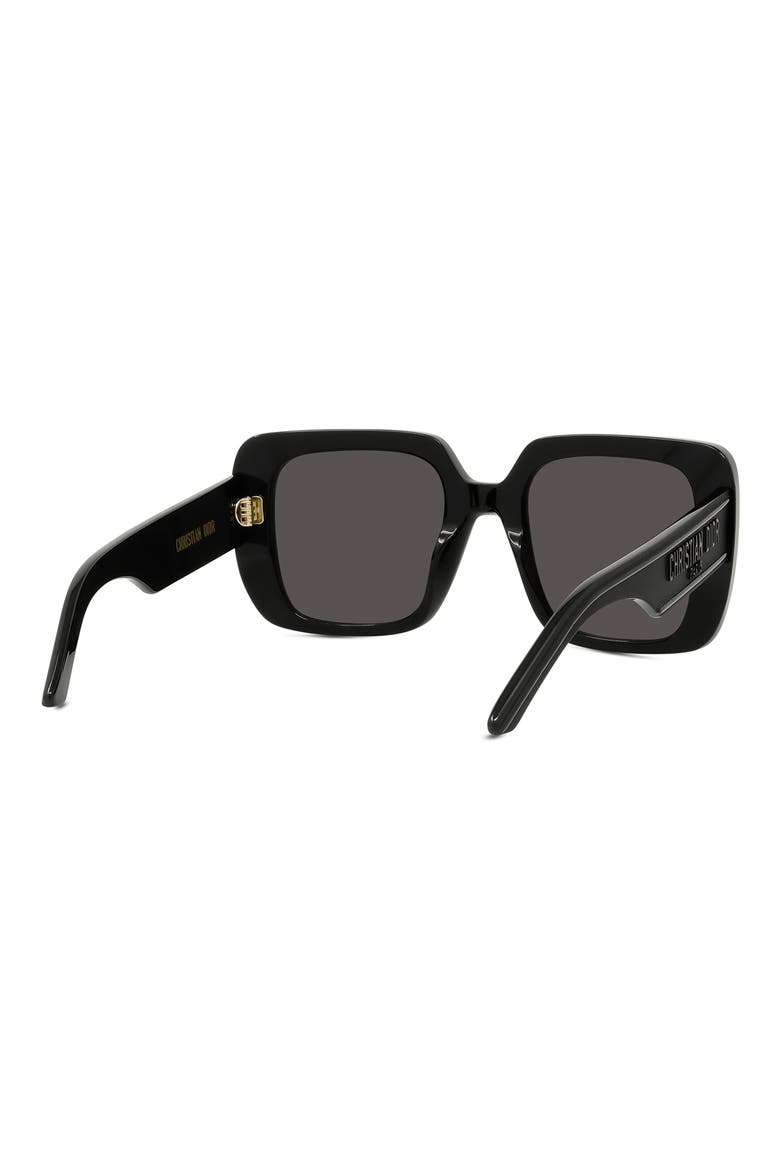 Wildior S3U 55mm Square Sunglasses, Alternate, color, BLACK/ GREY