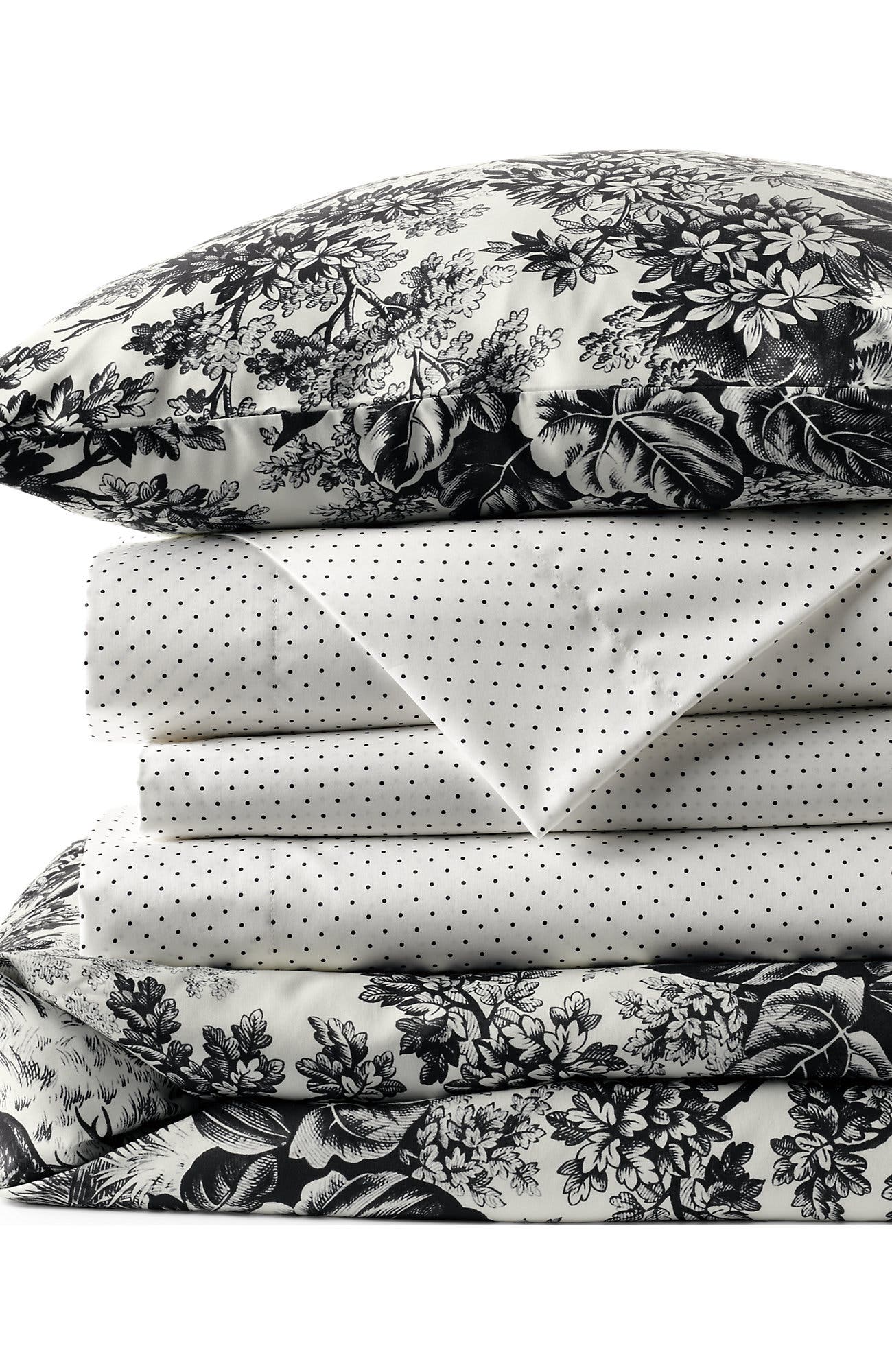 selected Ivory/Black Slate Toile