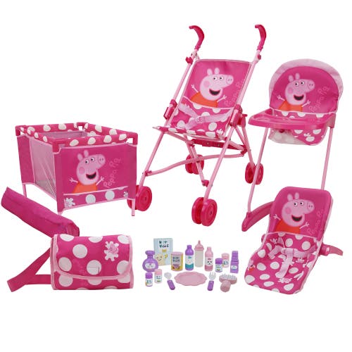 Peppa Pig 21 Piece Doll Play Set in Multicolored  product