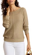 Tommy Bahama Cedar Relaxed Fit Linen Sweater