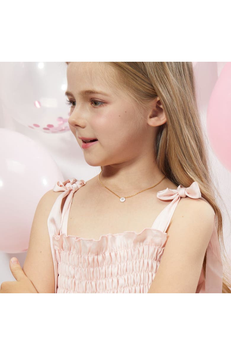 Anna Zuckerman Petit Cupcake Necklace, Alternate, color, White/Yellow Gold