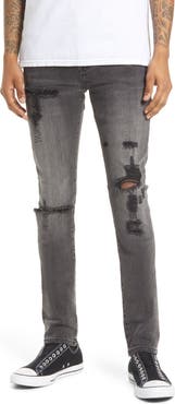 Cult of Individuality Punk Men's Distressed Super Skinny Jeans