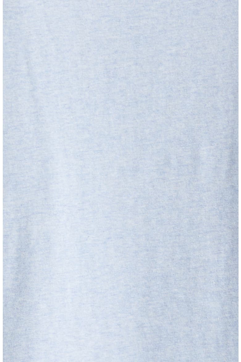 Core Logo Heathered Ringer T-Shirt, Alternate, color, BLUE