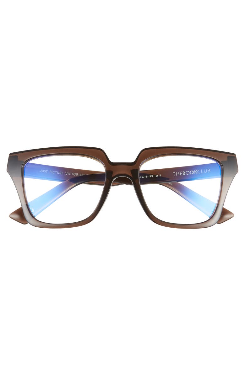 The Book Club Just Picture Victorian Bae 52mm Blue Light Blocking Reading Glasses, Alternate, color,