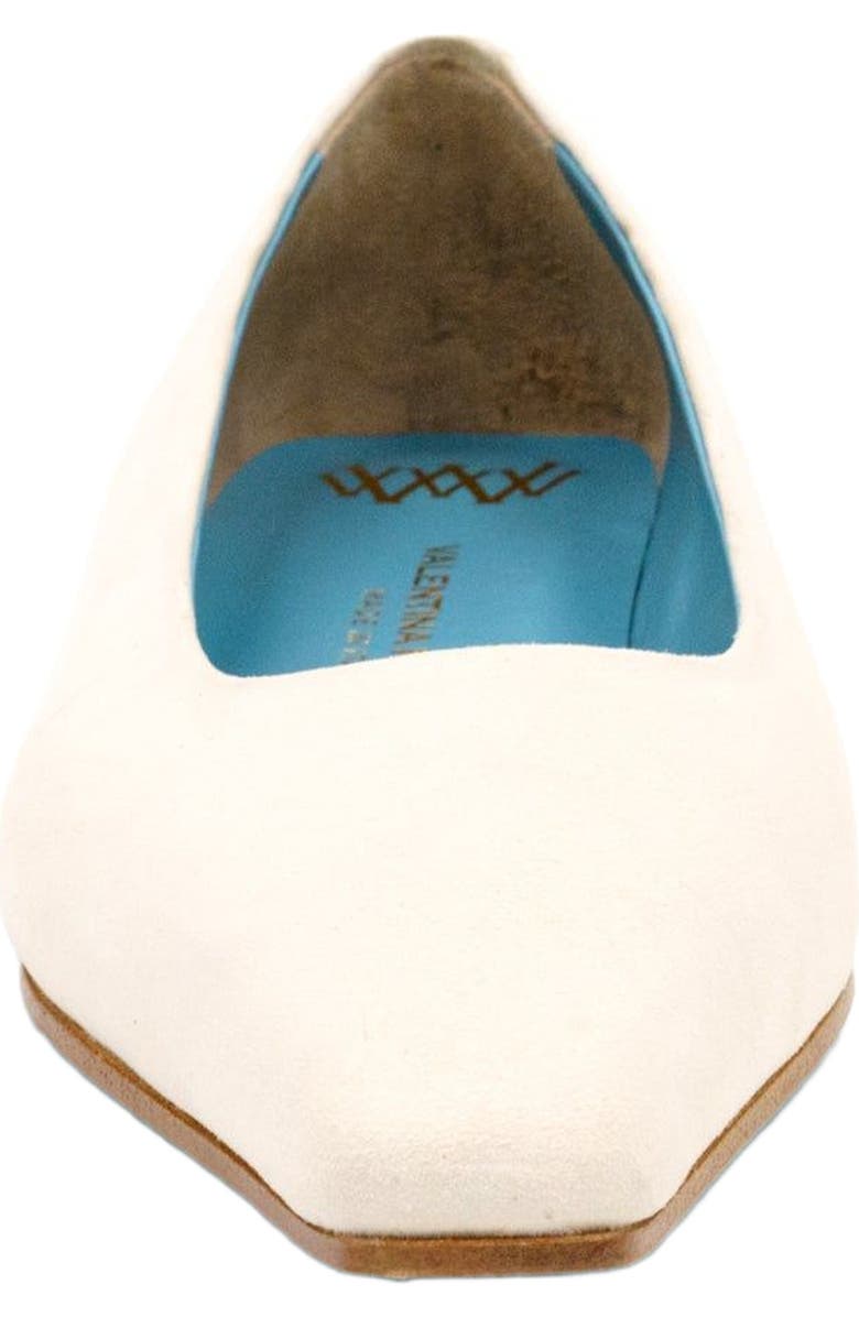 Valentina Rangoni Giunone Cashmere Suede Flats, Alternate, color, Marmo Cashmere