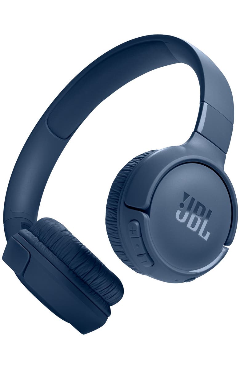 JBL Tune 520BT Wireless On-Ear Headphones, Main, color, Blue