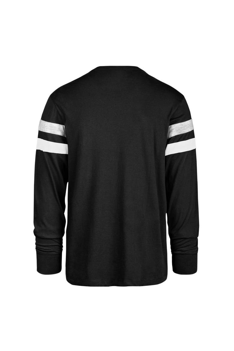 Men's '47 Black Chicago White Sox Irving Long Sleeve T-Shirt, Alternate, color, Black