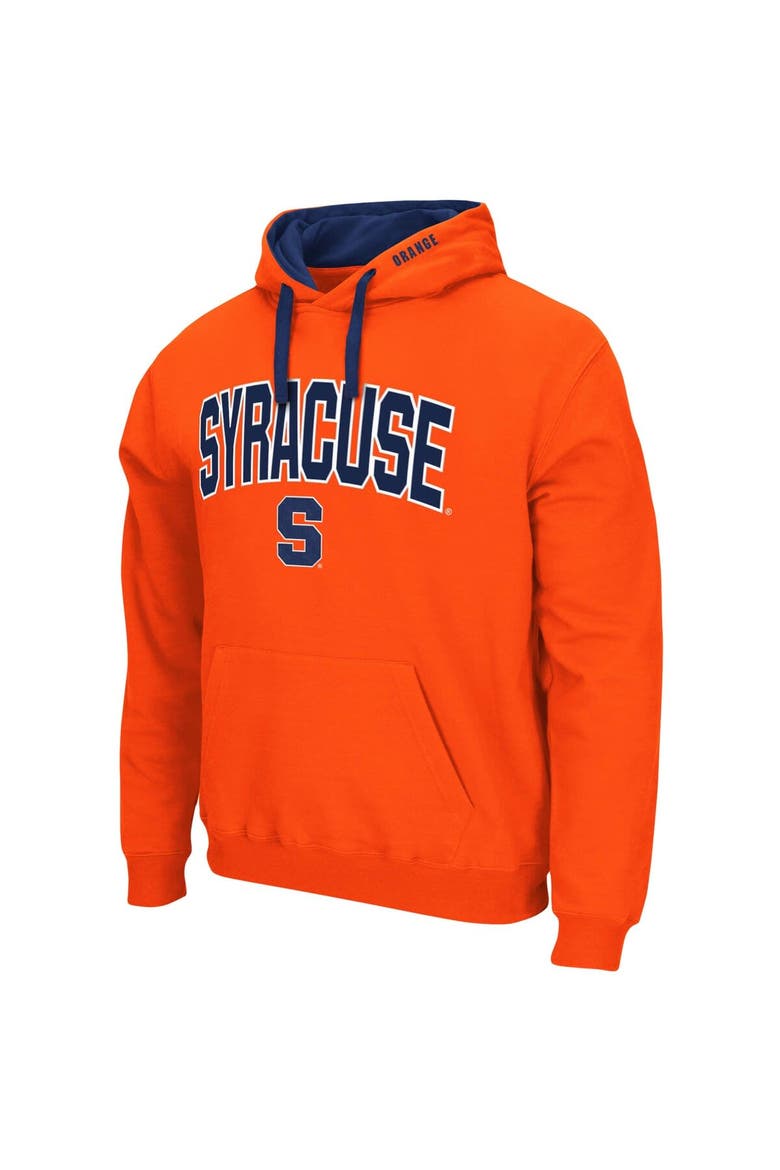 Men's Colosseum Orange Syracuse Orange Big & Tall Arch & Logo 2.0 Pullover Hoodie, Alternate, color, Orange