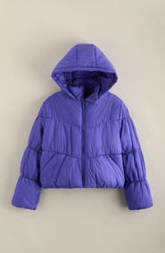Zella Girl Kids' Polar Pop Hooded Jacket