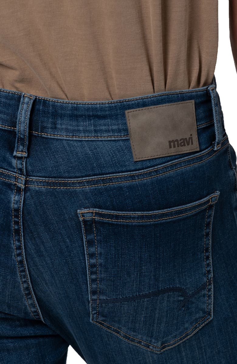 Mavi Jeans Marcus Slim Straight Leg Jeans, Alternate, color, Dark Brushed Supermove