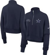 Nike Women's Nike Navy Dallas Cowboys Primetime Phoenix Half-Zip Sweatshirt