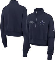 Nike Women's Nike Navy Dallas Cowboys Primetime Phoenix Half-Zip Sweatshirt