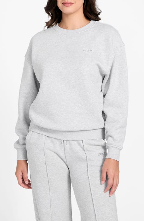 Nat Organic Cotton Blend Fleece Sweatshirt