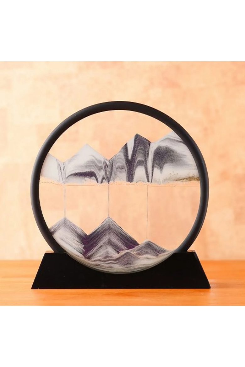 Deep Sea Sand Art by Pitkin Stearns, Alternate, color, Black