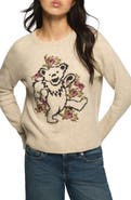 Lucky Brand Cloud Soft Grateful Dead Intarsia Sweater