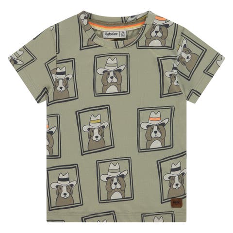 Allover Western Graphic Short Sleeve T-Shirt (Baby)